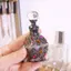 LACYES Chai Chia, Chai Nước Hoa 15ml, Quà Tặng Lễ Hội Có Thể Đổ Lại Trang Trí Ả Rập Trung Đông Chai Nước Hoa Thủy Tinh Hương Liệu