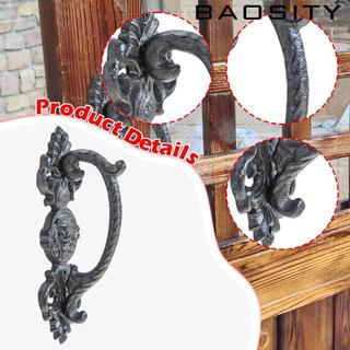 Tay nắm cửa gang phong cách cổ điển Kéo tủ đa năng cho cơ chế bánh xe cửa trượt bằng sắt rèn