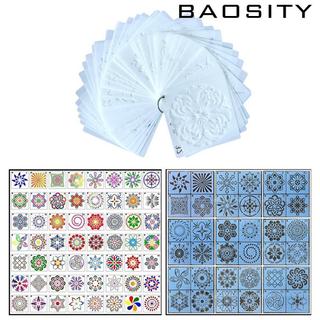 36 Gói Bản Mẫu Tranh Mandala Chấm Cho Các Dự Án Nghệ Thuật Tranh Đá DIY (3,6 x 3,6 inch)