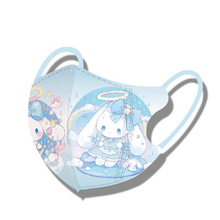 Mặt nạ hoạt hình trẻ em Sanrio 3D dùng một lần dành cho học sinh 4-12 tuổi Mặt nạ trẻ em thoáng khí và chống bụi Bao bì độc lập Mặt nạ giai điệu làm đẹp cao
