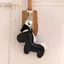 PNPIA- Hoạt Hình Dễ Thương Tình Yêu Pony Da Móc Khóa Kawaii Quyến Rũ Ngựa Bapa Túi Xách Mặt Dây Chuyền Treo Đồ Trang Trí Trang Trí Móc Khóa Quà Tặng
