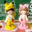 Hoạt Hình Búp Bê Hoạt Hình Bàn Văn Phòng Con Lăn Nhỏ Trang Trí Nội Thất Ô Tô Cặp Đôi Quà Tặng Động Vật Búp Bê Người Lớn Tanabata Lễ Hội 5.31