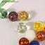 MỚI 5 Chiếc 1.6MM Kính Dạ Quang Bóng Thủy Tinh Nhiều Màu Sắc Các Loại Phát Sáng Trong Bóng Tối Pinball Cho Trẻ Em Đá Cẩm Thạch Trò Chơi SKY