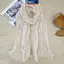 MAKY Phong Cách Hàn Quốc Vải Lanh Cotton Gấp Khăn Cho Nữ Mỏng Màu Nguyên Chất Đơn Giản Trận Đấu Dài Vai Quấn Ne Ấm Hơn Khăn Lụa VN