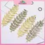 MYPANDA 10 Cái / bộ Vintage Lá Filigree Quấn Kết Nối Kim Loại DIY Thủ Công Trang Sức Làm.