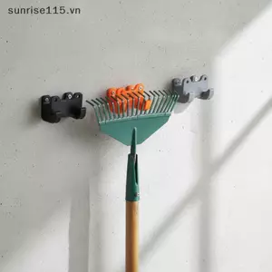 SRVN Nặng Treo Tường 3 Dụng Cụ Làm Vườn Ra Giữ Nhà Để Xe Tidy Cho Rakes Xẻng.