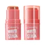 GICYMANTY Đa Năng Blush Stick Sửa Chữa Da Mặt Làm Sáng Đỏ Kem Mịn Lấp Lánh Màu Mỹ Phẩm Làm Đẹp 6.1 LLV2