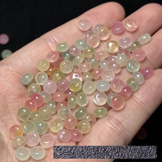 ((20 Cái) Crystal Ice Tricolor 6 x 4mm Abacus Hạt Ngọc Rời Hạt Tự Làm Vòng Tay Phụ Kiện