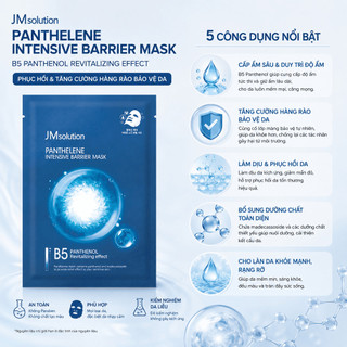 [FreeShip] Mặt Nạ JMsolution B5 30ml Panthelene Intensive Barrier Mask  Heri Skin