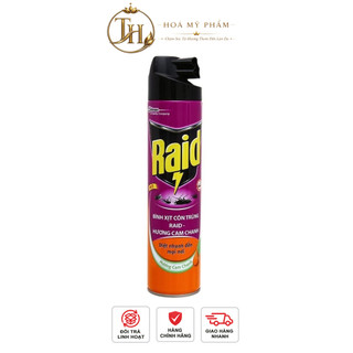 Bình xịt diệt côn trùng Raid 520ml chính hãng
