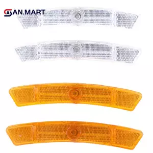 AN.MART 2 Chiếc Xe Đạp Nói Phản Quang An Toàn Đèn Cảnh Báo Vành Bánh Xe Ánh Sáng Phản Quang VN
