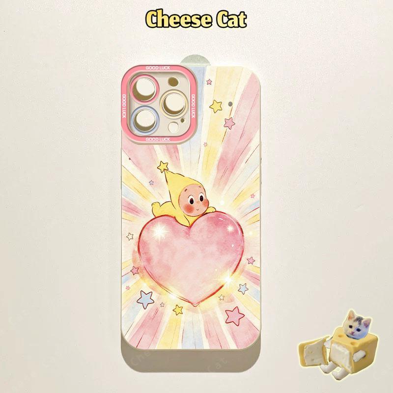 Cho Twinkle Twinkle Ốp điện thoại màu hồng cho iPhone 13 14 15 Plus 11 12 16 17 Pro Max XR Xs Max 7Plus 6 8 SE