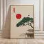 Nhật Bản Cây Nghệ Thuật Poster Không Khung Tranh Canvas Nghệ Thuật Treo Tường Phòng Khách Hiện Đại Trang Trí Nhà