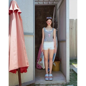 Kissy Tanktop - Remmus | Áo tanktop sọc cổ vuông cổ thấp - BST SUMMER SLUMBER