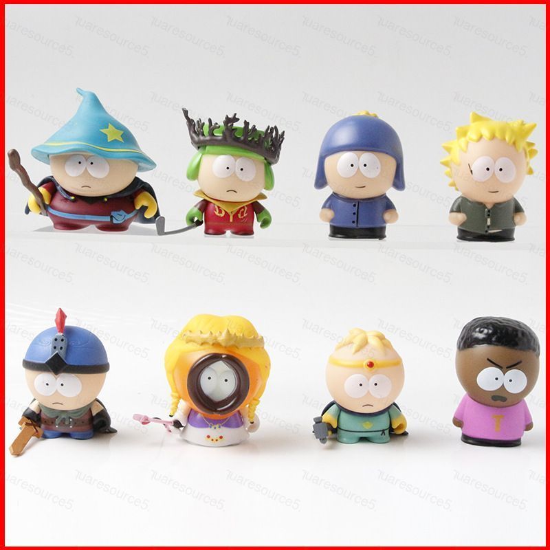 SQ5 South Park Stan Marsh Kenny McCormick Leopold Bơ Stotch Hoạt Hình Dễ Thương Nhân Vật Hành Động Trang Trí QS5