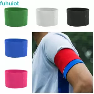 Băng tay bóng đá FUHUIOT, Băng tay đội trưởng bóng đá chống trượt có thể điều chỉnh, Băng tay đội hình chống tầm nhìn đầy màu sắc chất lượng Đội thể thao ngoài trời