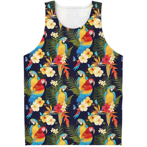 Áo ba chiều hoa nhiệt đới 3D, Áo thun không tay khô nhanh mùa hè, Áo Vest dạo phố Aloha thoáng khí mềm mại