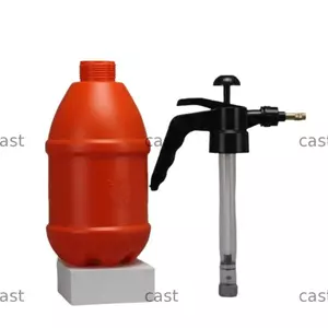Bình tưới nước CAST, Chất liệu nhựa Nồi phun dung tích lớn, Dụng cụ phun ép tay Thiết kế sành điệu Công cụ phun dung tích 2L Tưới nước sân vườn