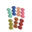 Alan Phong Cách Mới Acetate Màu Series Chấm Bi Thời Trang Kẹp Tóc Nhỏ Jelly Bean Dây Bé Gái Phù Hợp Với Nổ Tóc Gãy @ -