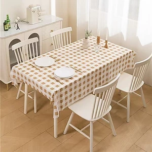 XYLJJ14 Bắc Âu Chống Thấm Nước Dùng Một Lần Cảm Giác Cao Cấp Nhà Chống Thấm Nước Hiện Đại Phong Cách Đơn Giản PEVA Khăn Trải Bàn Trái Cây Nóng Chống Thấm Nước Chống Dầu