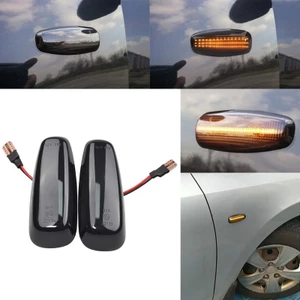 923032H000 923033L100 923102H000 923113L100 Ống Kính Khói Năng Động Chảy LED Bên Đánh Dấu Đèn Bật Tín Hiệu Cắm Pl
