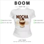 BOOM Áo Baby Tee Nữ Cotton Ôm Body-Áo Thun Ngắn Tay Y2K In Hình PhongCách Mùa Hè, Cổ Tròn Hàng Đầucách hàn quốc phong100