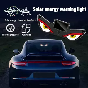 Đèn LED thông minh CATMALLER88, Đèn rung trên màn hình năng động Đèn Neon ô tô chạy bằng năng lượng, Cốc hút Đèn trang trí nội thất ô tô không dây