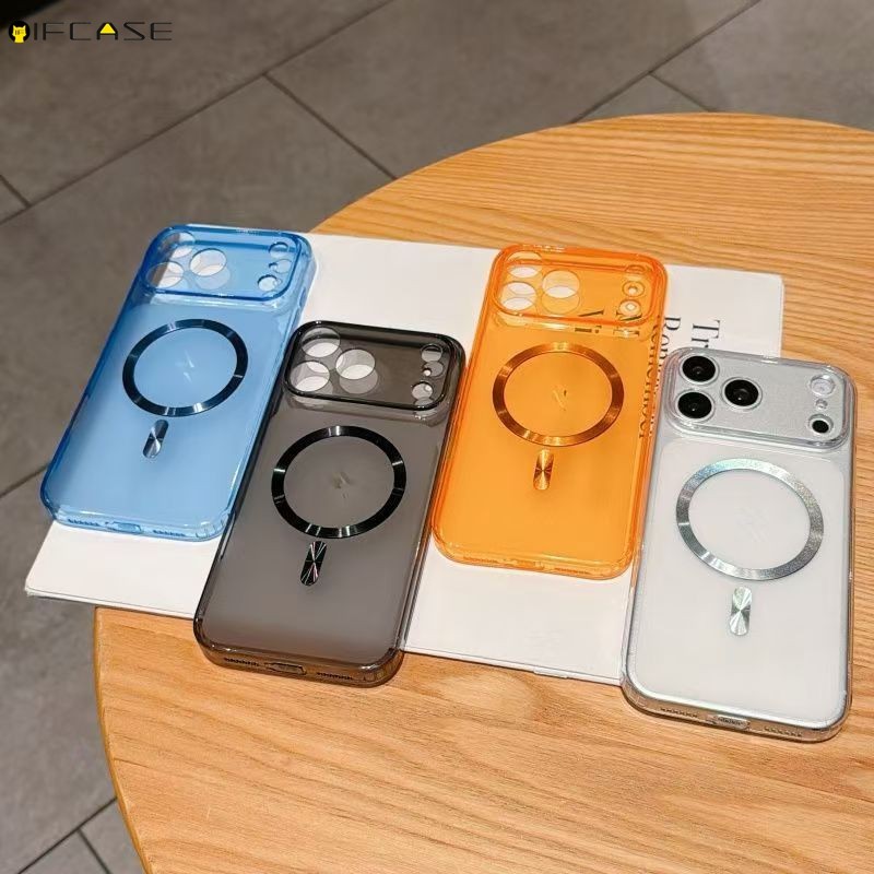 Dành Cho OPPO A80 A60 A40M A98 A96 A95 A79 A78 A77 A77S A76 A74 A58 A57 A57S A57E A54S 5G 4G Ốp Điện Thoại Đơn Giản Thu Hút Từ Tính Đen Cam Bé Trai Bé Gái Nam Vỏ Mềm
