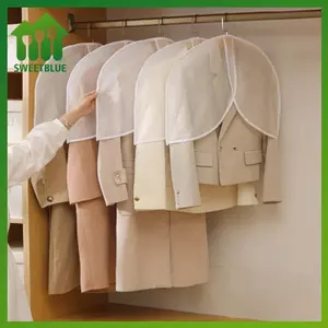 SWEET 1 / 5 Chiếc Bền Trong Suốt May Bảo Vệ Nửa Cơ Thể Phù Hợp Với & Vỏ Áo Chống Bụi & Bụi Bẩn Bảo Vệ Bộ Đồ Jaets Váy n