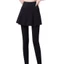 Quần Tập Yoga Nữ Plus Kích Thước Eo Cao Nhanh Khô Quần Thể Thao Chạy Bộ Quần Thể Dục Culottes Bao Váy
