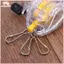THÊM Fly Fishing Reel Móc Chìa Khóa Vòng Chìa Khóa Câu Cá Móc Khóa Quà Tặng Cho Những Người Yêu Câu Cá Với Dây Có Thể Thu Vào Pesca Phụ Kiện BSS