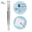 Springevenstar Thép không gỉ Xuyên Kẹp Dụng Cụ Kẹp Môi Móng Tay Bông Tai Đâm Đâm Kẹp Mở Đóng Tai Mũi Septum Cơ Thể Xuyên Dụng Cụ Springevenstar