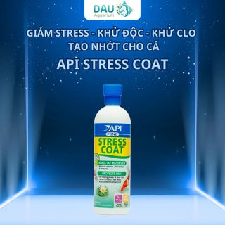 API Stress Coat Pond - Giảm stress, khử độc tố và tạo nhớt cho cá cảnh nước ngọt