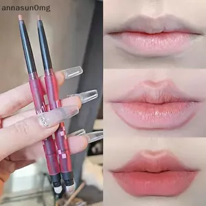 AA Nhẹ Ngọt Ngào Và Mềm Matte Lip Liner Bút Chì Phác Thảo Hình Dạng Môi Lâu Dài Không Dễ Phai Màu Không Tháo Trang Điểm Khỏa Thân Môi Lót VN