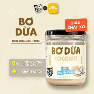 Bơ Dừa 100% WayOf - Không Đường Không Dầu - Thuần Chay Eat Clean