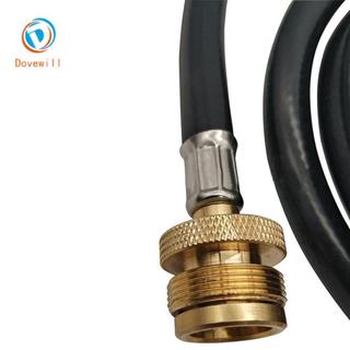 Dovewill Ngoài Trời Propane Adapter Ống Cao Su 6ft Đầu Nối Xi Lanh Có Thể Đổ Lại Cho Đi Bộ Đường Dài Dã Ngoại Cắm Trại Nướng