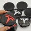 TESLA OEM 4 Chiếc 56 Mm Bánh Trung Tâm Mũ Hub Dành Cho Tesla Model 3 Y X S Phong Cách Phụ Kiện Ô Tô