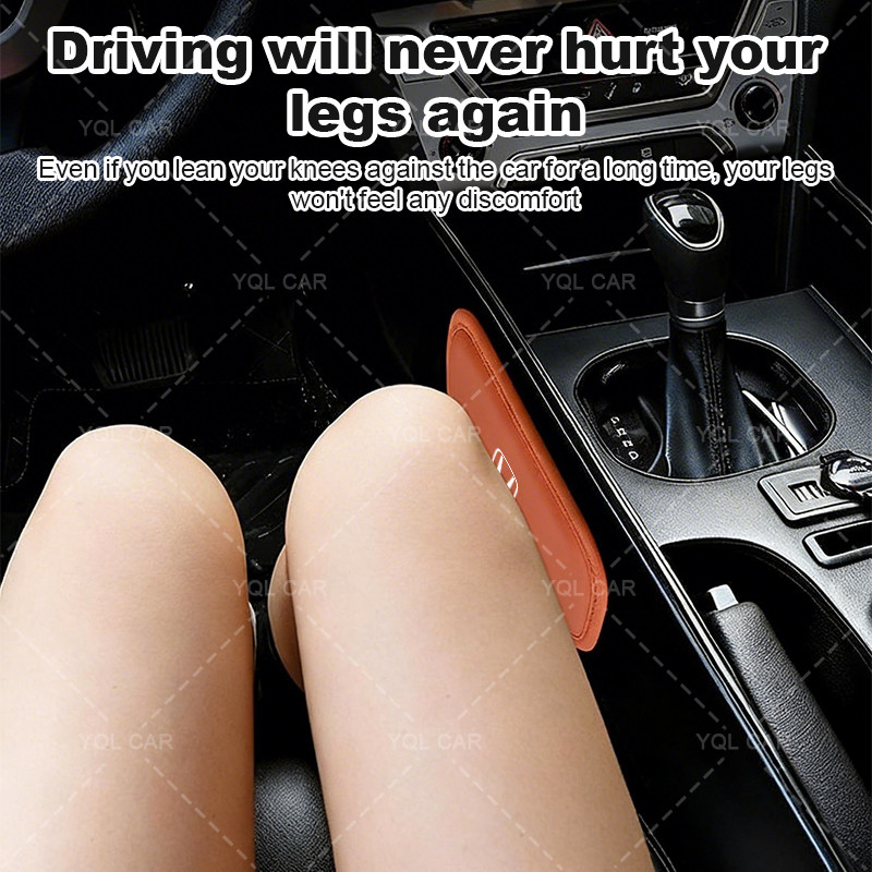 1 / 2 Chiếc Da Chân Ô Tô Còn Lại Tay Miếng Lót Mềm Ghế Ô Tô Đệm Bảo Vệ Cho Xe Honda Civic Accord Phù Hợp Với CR-V HR-V Loại R Mugen