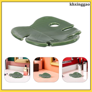 Lá Gốm Khay Trang Sức Người Tổ Chức Sứ Nhăn Bát Đĩa Trang Trí Trang Trí Đĩa Đựng Bông Tai Chìa Khóa Dây Chuyền Phụ Kiện Nhỏ khxinggao