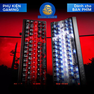 Keycap PC Carbon | Chủ Đề Thanh Kiếm | Xuyên led | PC | 132 nút dành cho bàn phím cơ , bàn phím he | cherry profile