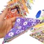 Vải Tam Giác Cotton Nguyên Chất Nhiều Màu Sắc Baijia Vải Vải Chắp Vá Họa Tiết Vải Khâu Phải Có In Tay