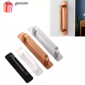 Tay cầm ngăn kéo GAVESTO, Dụng cụ sắp xếp tay cầm tủ quần áo tự dính đa năng, Tủ cửa sổ dán bền bằng nhựa