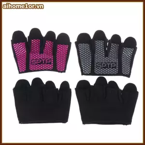 AIHOM Power Găng Tay Nâng Trọng Lượng Phòng Tập Gym Thể Dục Nửa Ngón Tay Cho Nam Nữ Cao Cấp Thoải Mái,