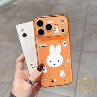 Cho iPhone 17 15 16 13 11 14 12 Pro Max 14 Plus 17 Air Hoạt Hình Dễ Thương Thỏ Corning Case