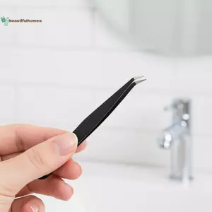 BeautifulHomeA Professional Angled s 4 Bộ Thép Không Gỉ Để Tẩy Lông Màu Xám Lông Mày Râu Dụng Cụ Vluing VN