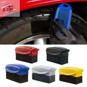Bàn chải làm sạch sáp bánh xe ô tô cấp chuyên nghiệp có tay cầm bằng nhựa ABS