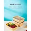 Thực Phẩm Vuông Dày Hộp Bát Nhẹ Giấy Kraft Salad Cao Cấp Thương Mại Thân Thiện Với Môi Trường Hộp Cơm Trưa Dùng Một Lần Có Nắp Đóng Gói Takeaway 13