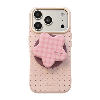 [Sheren] Ốp điện thoại Dopamine Star màu tương phản Thích hợp cho i17 16 15 14 13 12 11 pro max Vỏ bảo vệ chống sốc