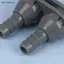 1 / 4 "CPC Khớp đôi Nam / Nữ Đầu nối Qui 1 / 4" CPC Đầu nối đôi Khớp phun nước Barb Khớp Dừng Van đẹp