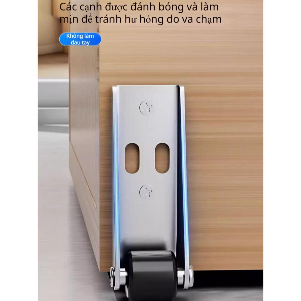 🔥Giải pháp giảm độ xệ cửa - Con lăn đỡ cửa trượt / Con lăn siêu êm / Xoay đa hướng - 360° | Con lăn ray cửa trượt